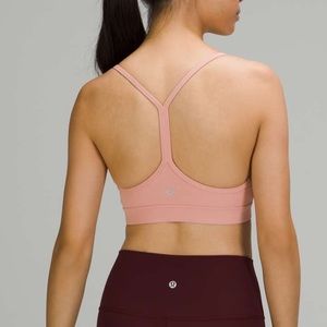 Lululemon Flow Y Bra Nulu *Light Support, A–C Cups
Pink Puff